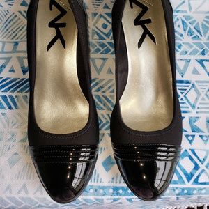 Anne Klein Sport Shoes - Anne Klein Sport Black Patent Wedge Shoes 11 Anne Klein Sport Shoes - Anne Klein Sport Black Patent Wedge Shoes 11
